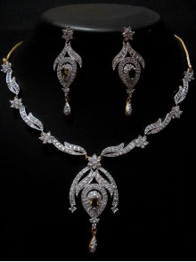 CZ Necklace Set